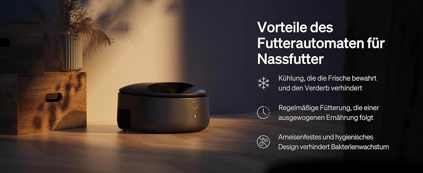 PETLIBRO Автомат годування котів 5л, WiFi, з програмою, білий