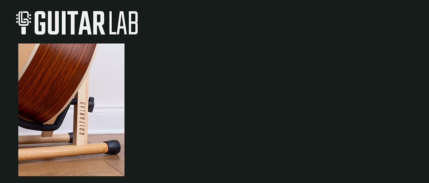 Набір аксесуарів для гітари Guitar Lab: ремінь, каподастр, тюнер, медіатори. Підходить для акустичної та електрогітари, бас-гітари