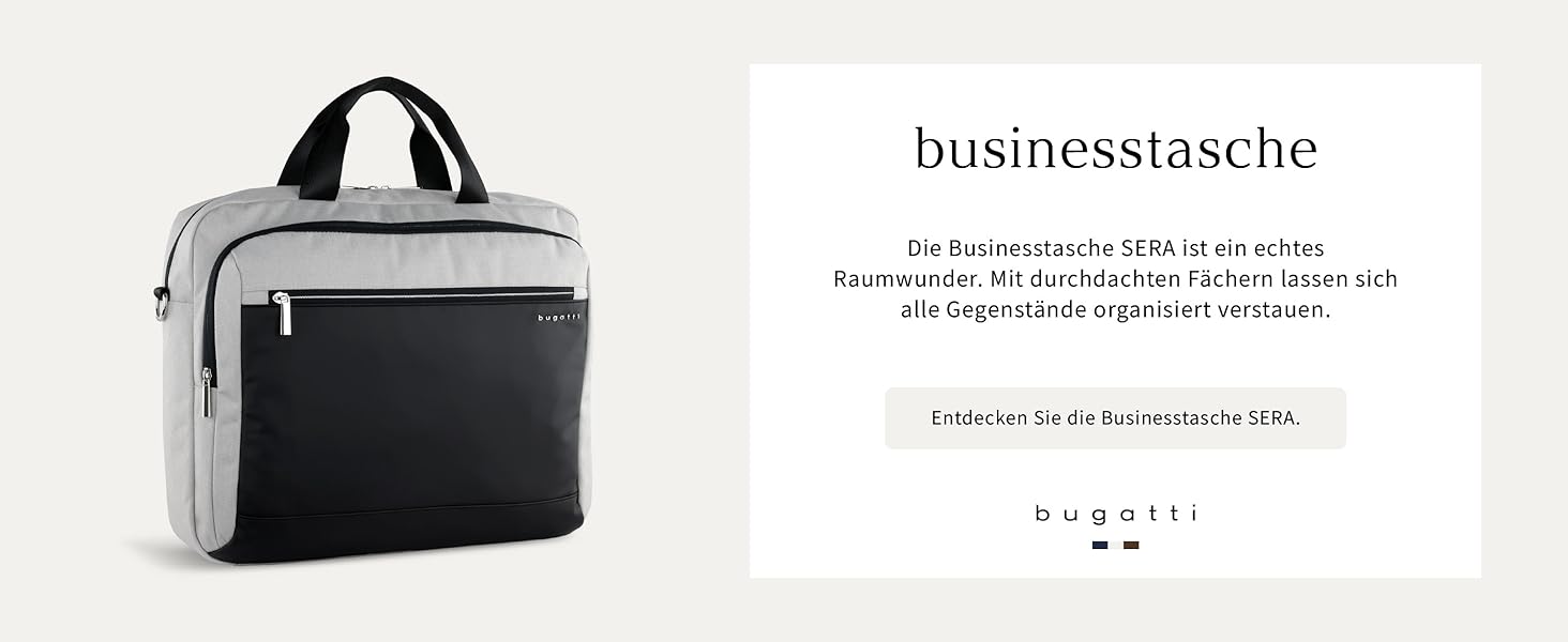 Чоловіча сумка Bugatti Sera на плечі, месенджер з відділенням для планшета, антрацит, S