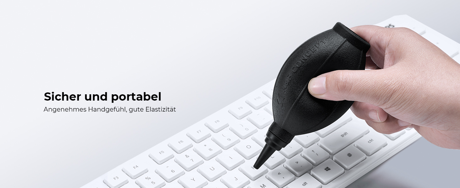 Набір для чищення оптики K&F Concept 15-в-1: лінзи, об'єктиви, сенсори. З рідиною для чищення, Lenspen, Blasebalg, мікрофіброю та серветками.