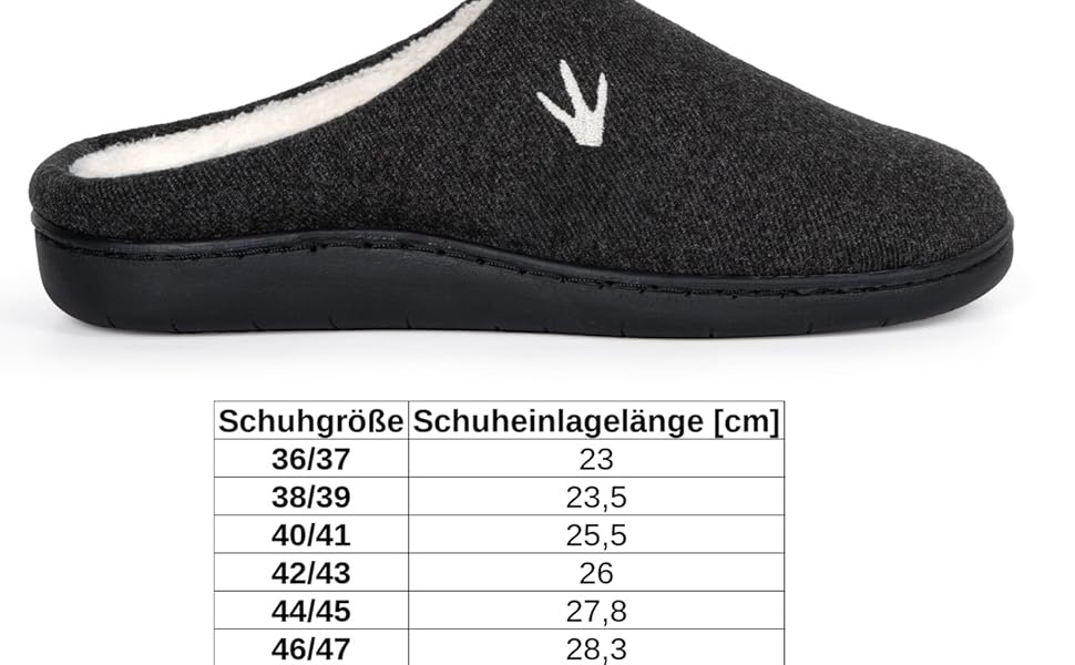 Теплі домашні тапочки для жінок та чоловіків з антиковзкою підошвою – Утеплені зимові пантофлі | Memory Foam HOD06 40/41 EU Чорні