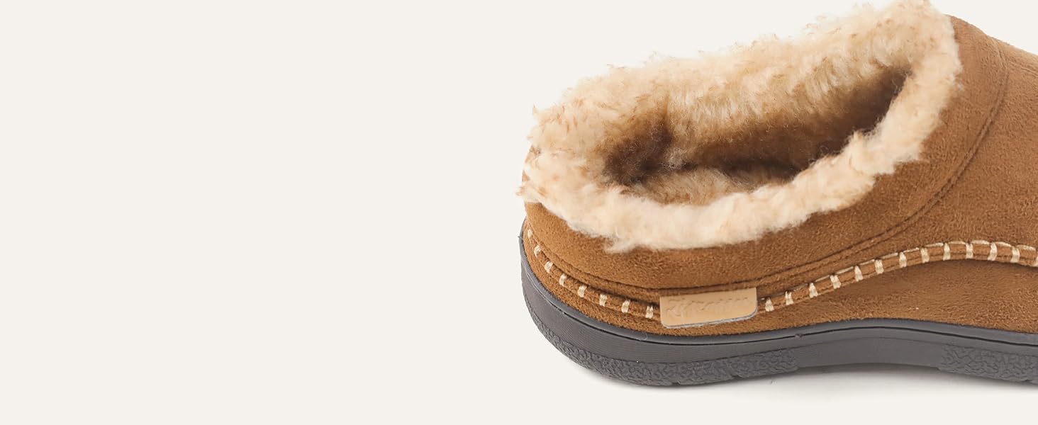 Чоловічі домашні тапочки Zigzagger з мікрозамші та піною з пам'яті, 42/43 EU, темно-сірий