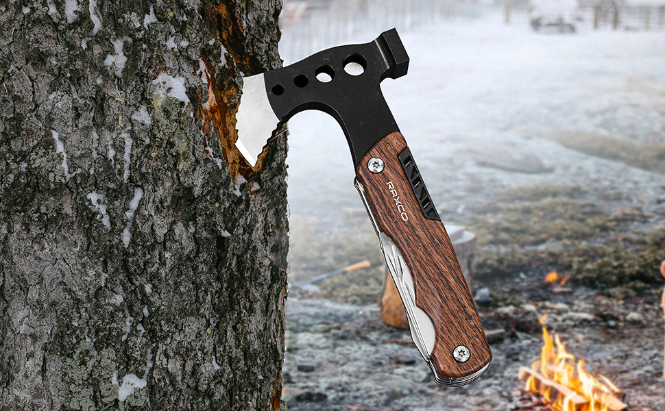 Мультитул RAXCO 8-в-1: пліер, інструмент для кемпінгу, подарунок для чоловіків, батька, друга