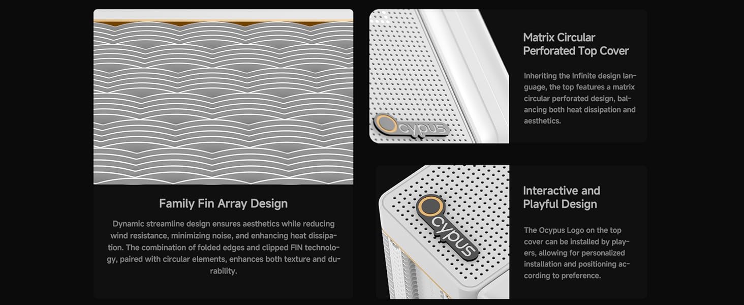 Ocypus Iota A62 BK: Кулер для CPU з цифровим дисплеєм, 6 теплових трубок, 2 вентилятори 120 мм, підтримка AMD AM4/AM5, Intel LGA 115X/1200/1700/1851