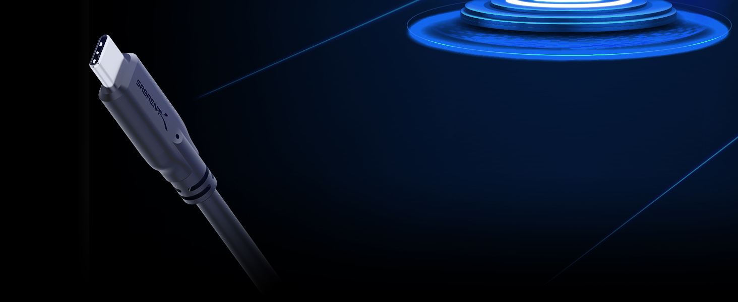 Корпус для NVMe SSD Sabrent з адаптером m2 SATA, USB C 3.2 Gen 2 (10 Гбіт/с), з кулером, для бізнесу