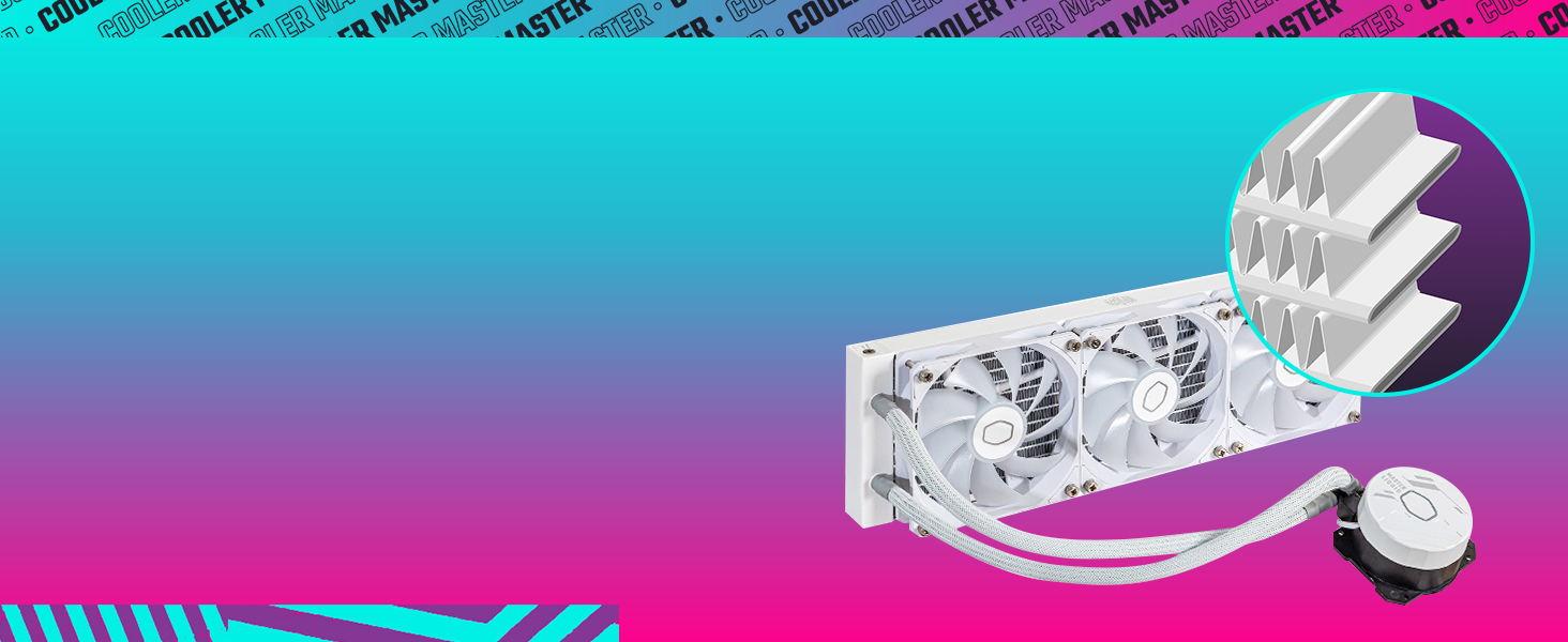 Система водяного охолодження Cooler Master Masterliquid 360L Core ARGB для процесора, MLW-D36M-A18PZ-R1 Core II 360