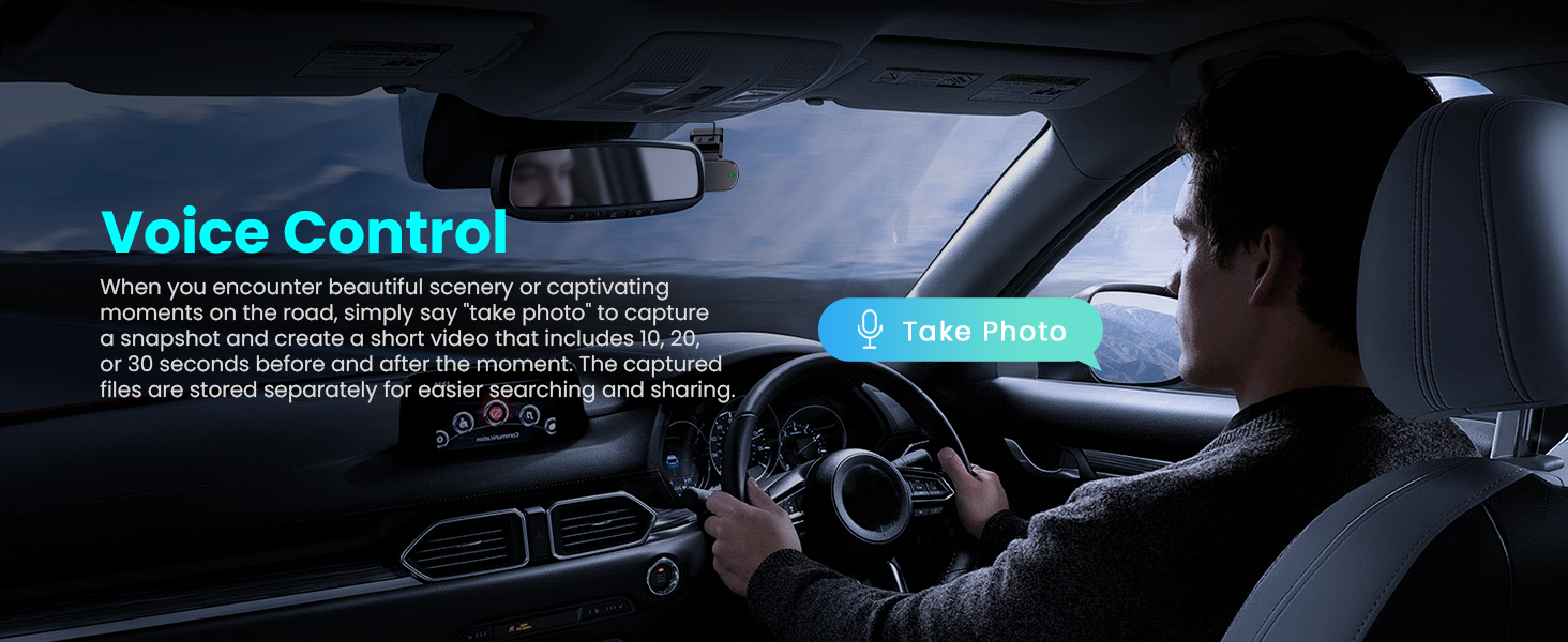 Відеореєстратор DDPAI N5 Dual 4K+1080P з двома камерами, GPS, WiFi, 32GB, нічне бачення, паркувальний режим