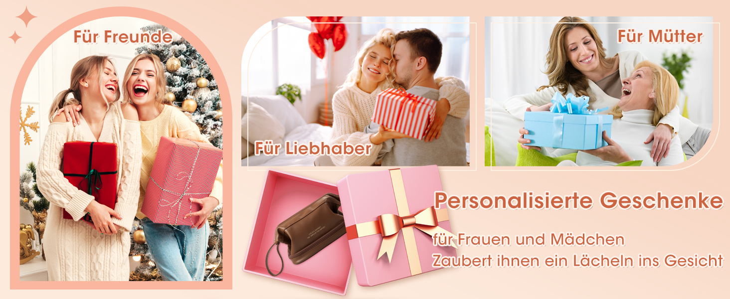 Косметичка для жінок Abiudeng: велика, водонепроникна, з відділенням для пензлів. Ідеальна для подорожей та зберігання макіяжу. Колір: коричневий