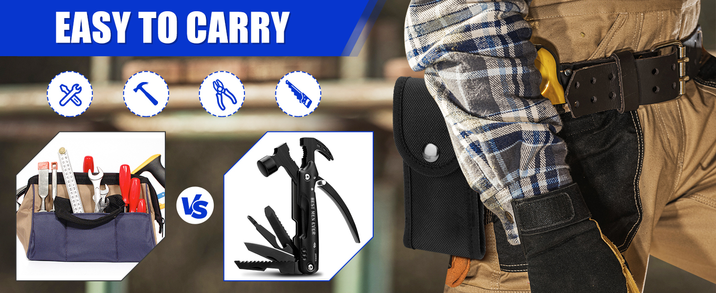 Мультитул BIBURY 12-в-1 для чоловіків: кемпінг, туризм, надзвичайні ситуації