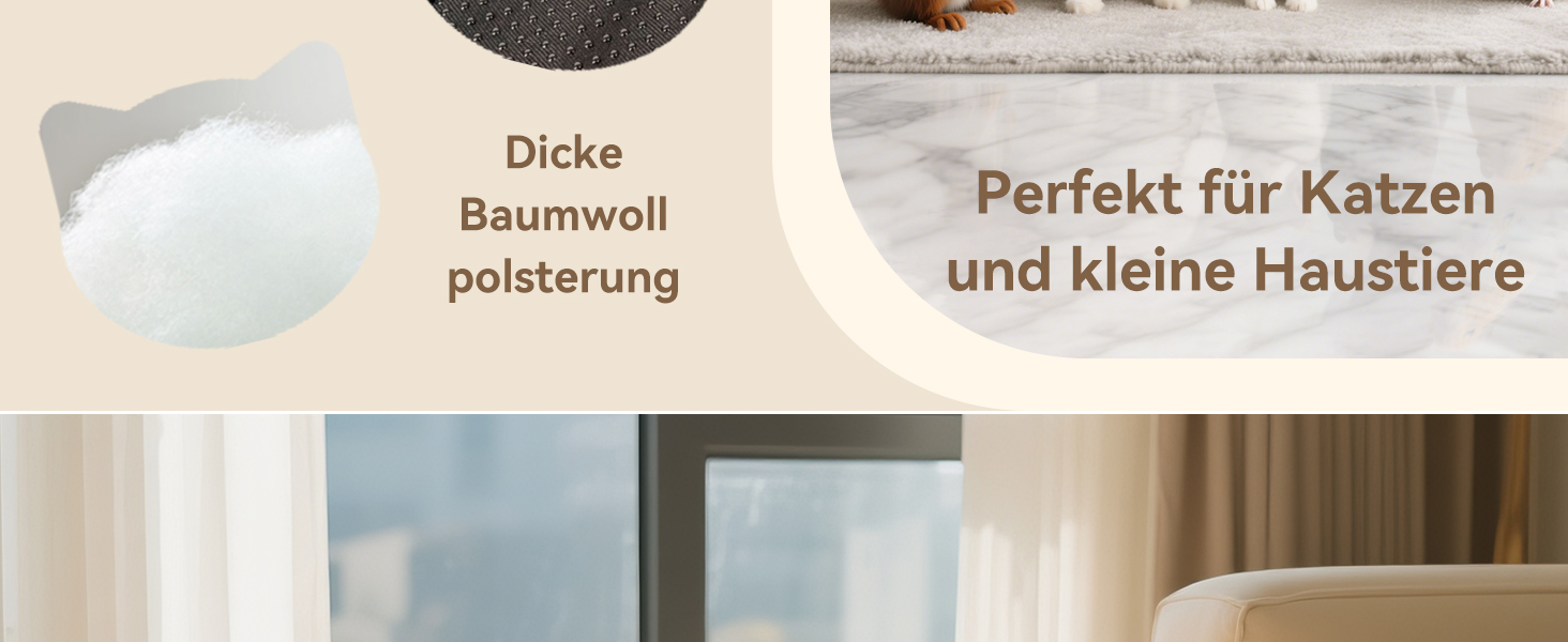 Килимок для котів та собак PETLESO: м'який, з антиковзною основою, 56x41 см