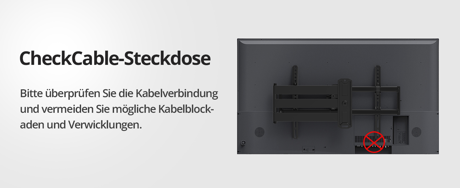 Кріплення для телевізора USX MOUNT на стіну з подовженою балкою, для LCD/LED/OLED телевізорів 37-80 дюймів, витягування 814 мм, регульоване нахилом та поворотне на 180°, VESA до 600x400 мм, вантажопідйомність до 45 кг, ідеально для кутового монтажу