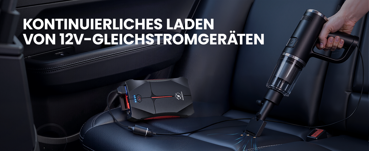 Powerbank для авто FLYLINKTECH Starthilfe 4000A: пусковий пристрій, 12V, IP67, LED, USB/USB-C