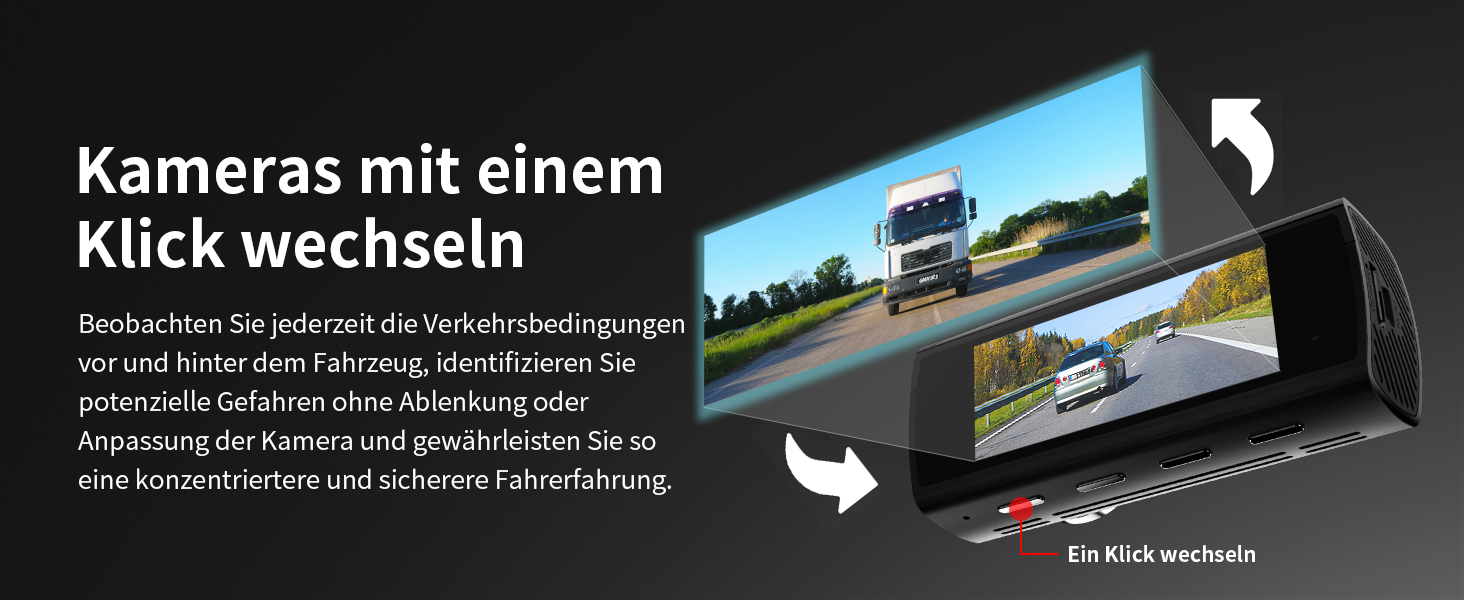 Відеореєстратор KAWA 4K Dual з GPS, WiFi, IPS екраном та 64GB SD-картою