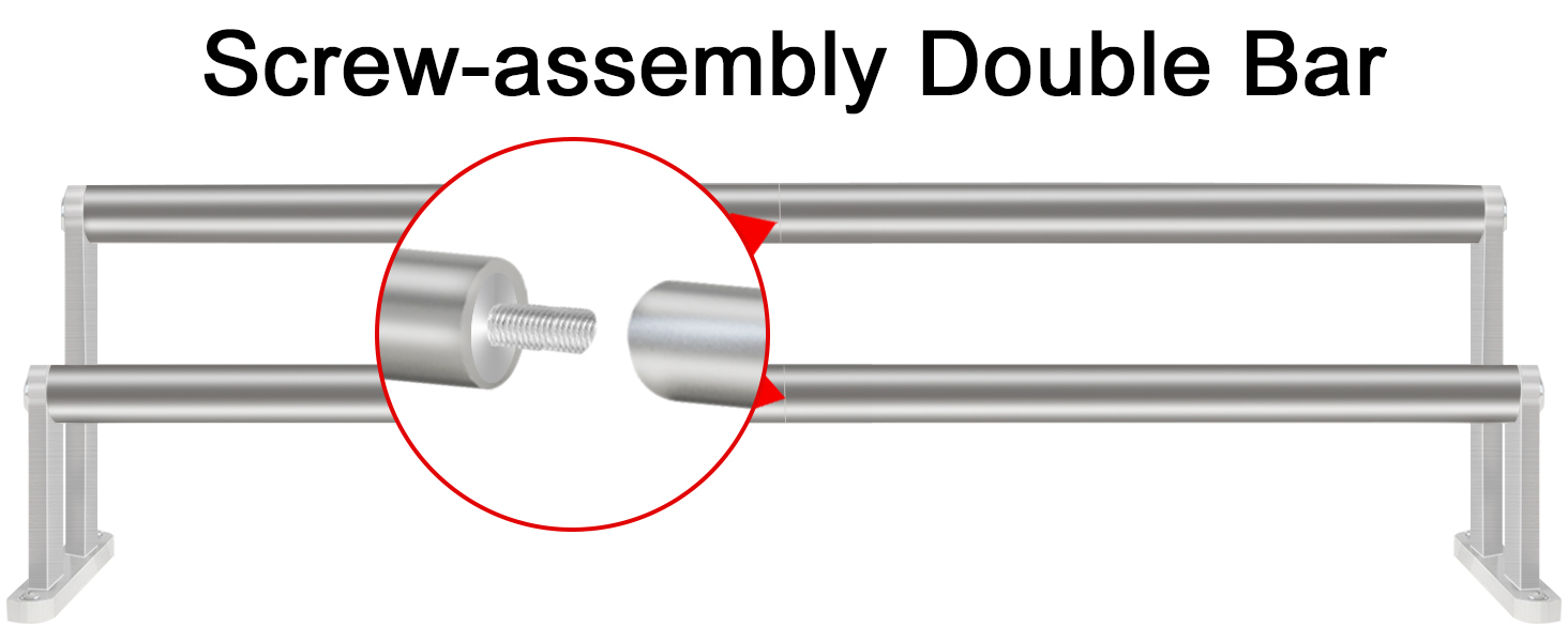 Тримач для рушників на стіну, 60 см, нержавіюча сталь, для ванної, спальні, кухні, щіткова нікель
