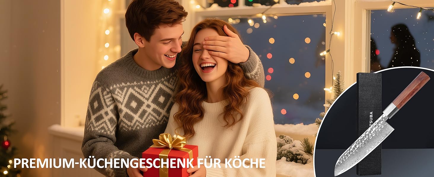 Кухонний ніж YOTSUBA Hackmesser 18 см: професійний кухонний тесак для м'яса та овочів з ергономічною ручкою з пакавуду, надзвичайно гострий