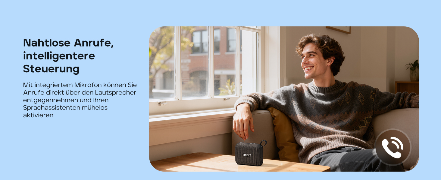 Tribit PocketGo Mini: Водонепроникна Bluetooth колонка IP68, 20 год, зелений