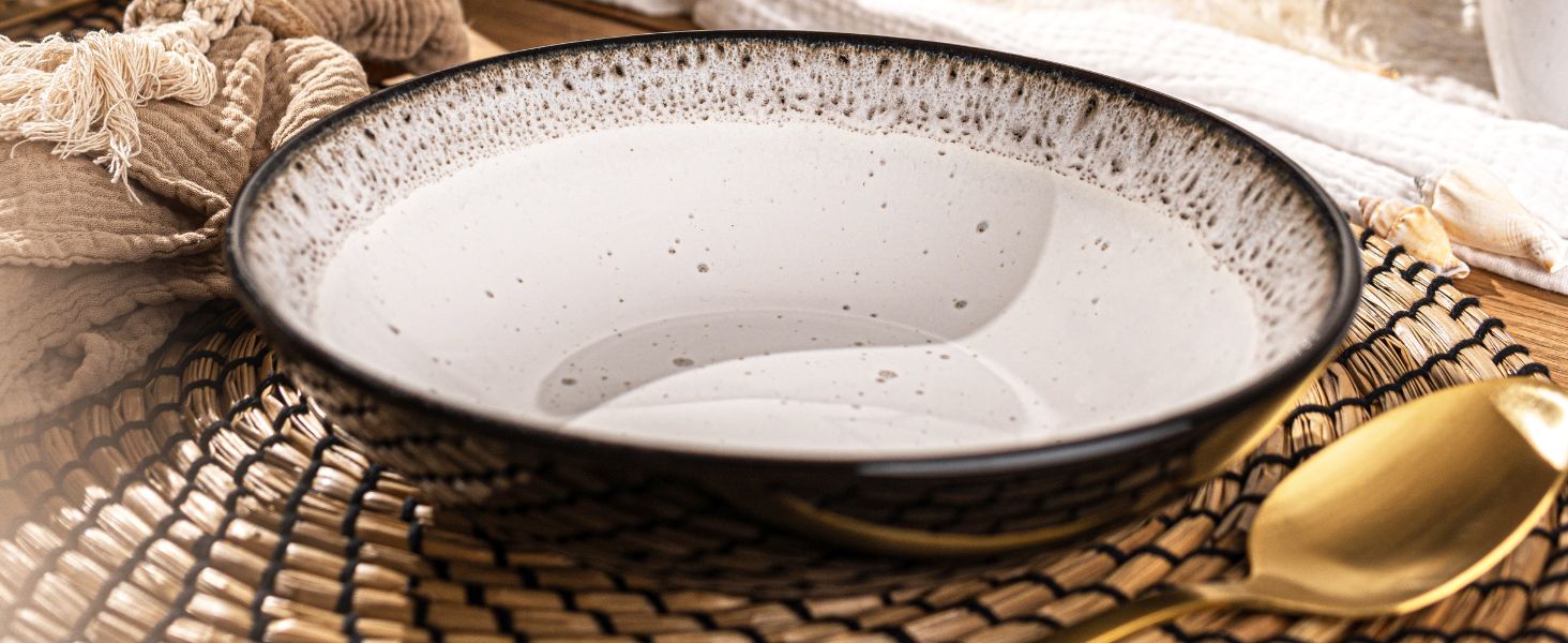 Набір кавових чашок SÄNGER Sansibar (6 шт.) з порцеляни, 430 мл, сірий колір, для кави та чаю, стійкий до миття в посудомийній машині та нагрівання в мікрохвильовій печі