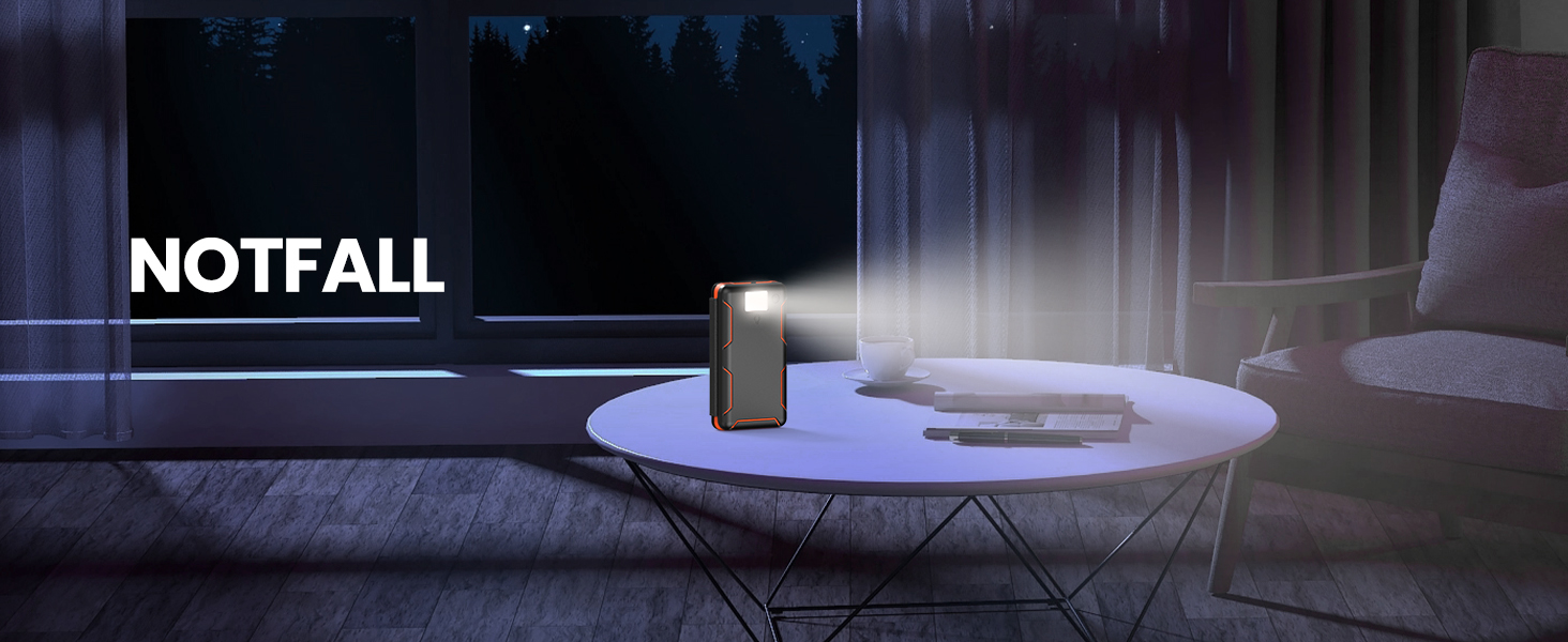 Портативний сонячний павербанк A ADDTOP 25000 mAh з 4 сонячними панелями, 3.0A, для смартфонів та планшетів