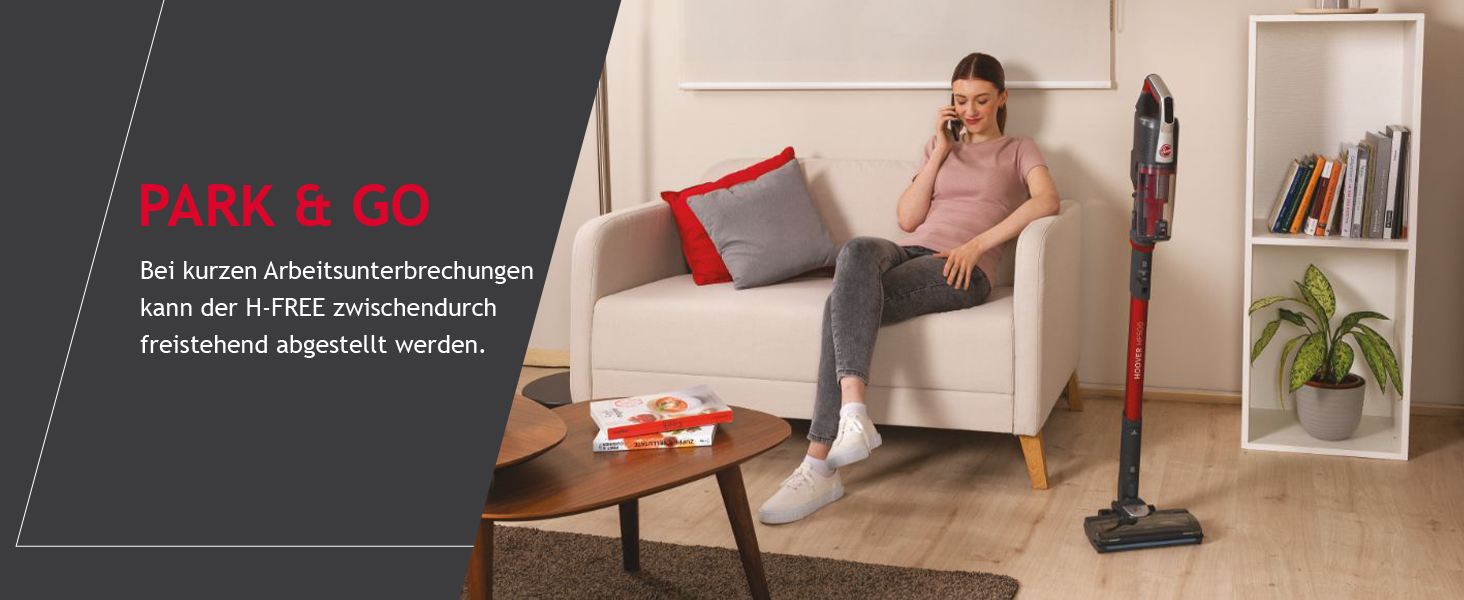 Бездротовий пилосос Hoover H-Free 500 HF522STH: акумуляторний, без мішка, LED, паркування, до 30 хв роботи