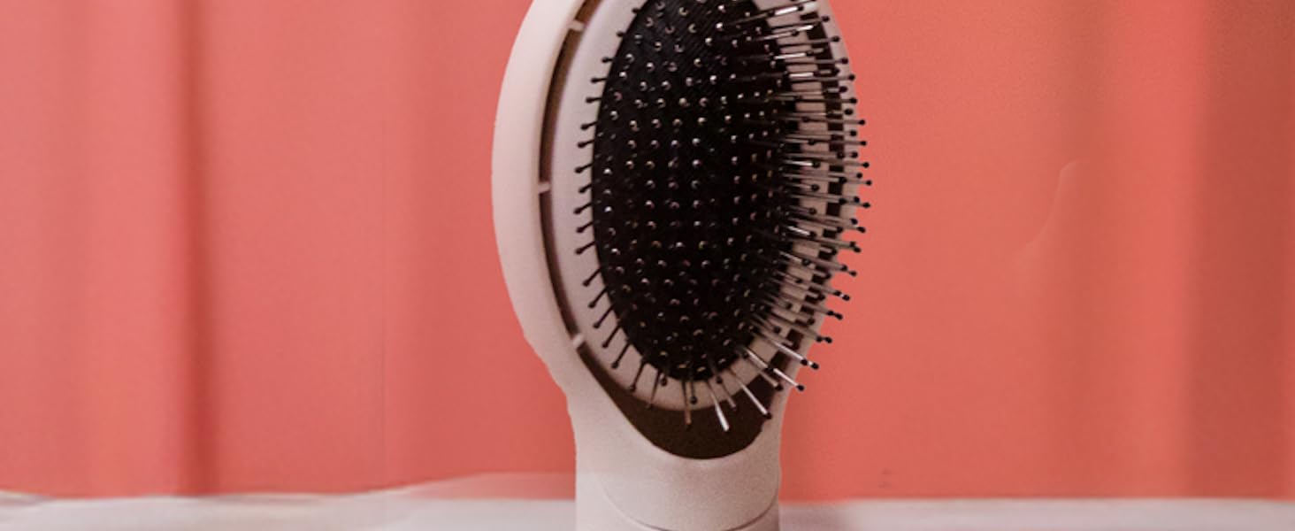 Фен-щітка Cecotec AirGlam Blue 12in1: 12 насадок, Coanda CeramicCare, 1400W, зменшує пухнастість