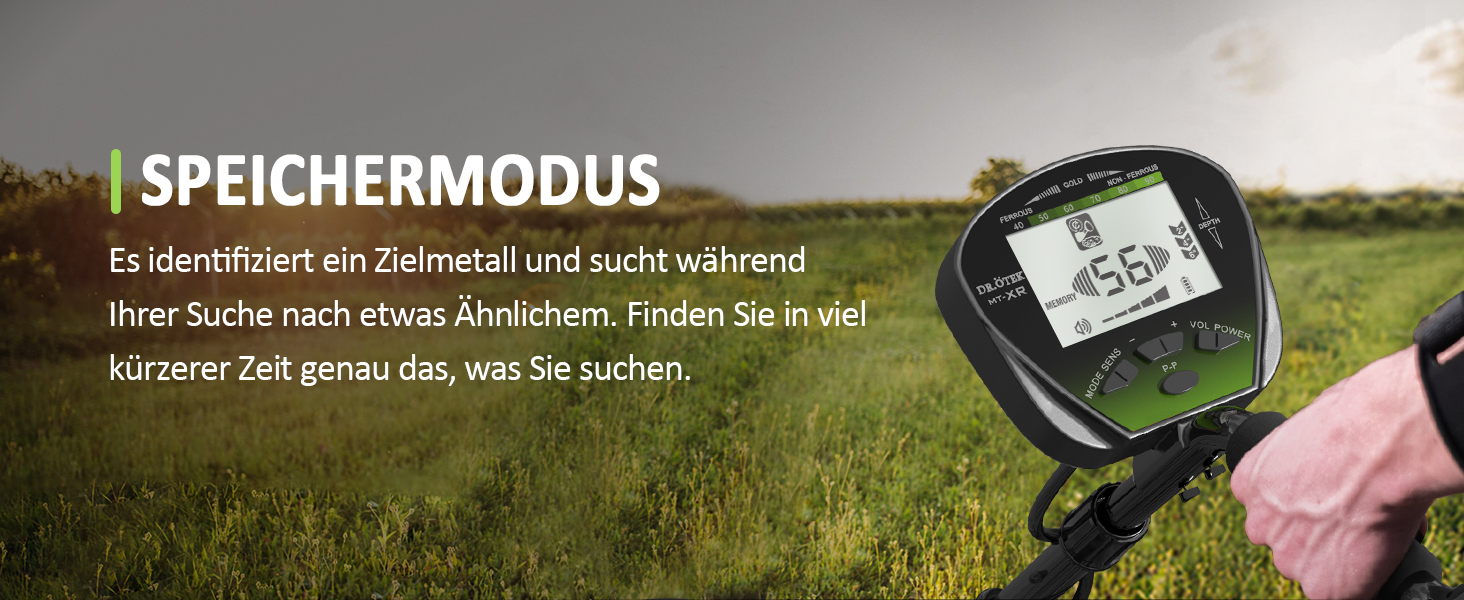 Металодетекторний набір для дорослих: професійний детектор з LCD дисплеєм