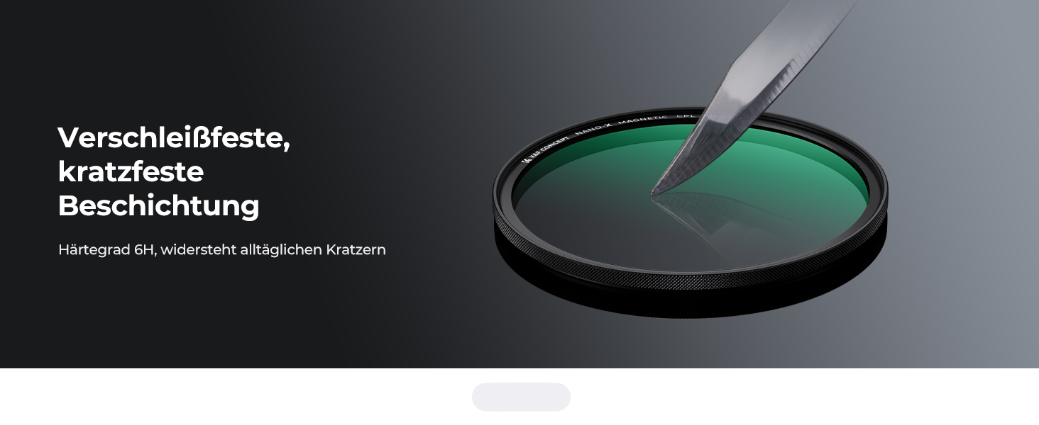 CPL фільтр K&F Concept 77mm: кругла поляризаційна фільтр з магнітним кріпленням, HD скло з Nano-Xcel покриттям