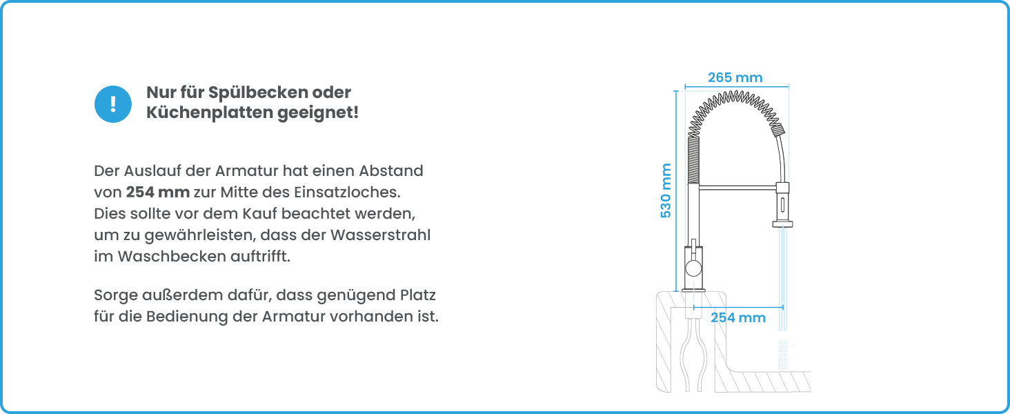 Кухонний змішувач Bächlein Nedo – поворотний на 360°, матовий чорний, з нержавіючої сталі, з гнуким виливом та висувною лійкою, для кухні