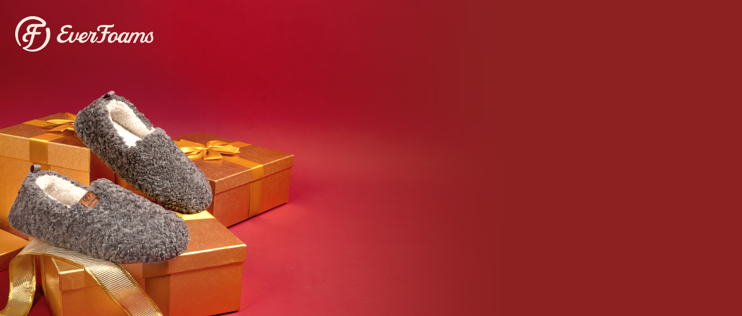 Чоловічі в'язані домашні тапочки EverFoams з Memory Foam, легкі та зручні