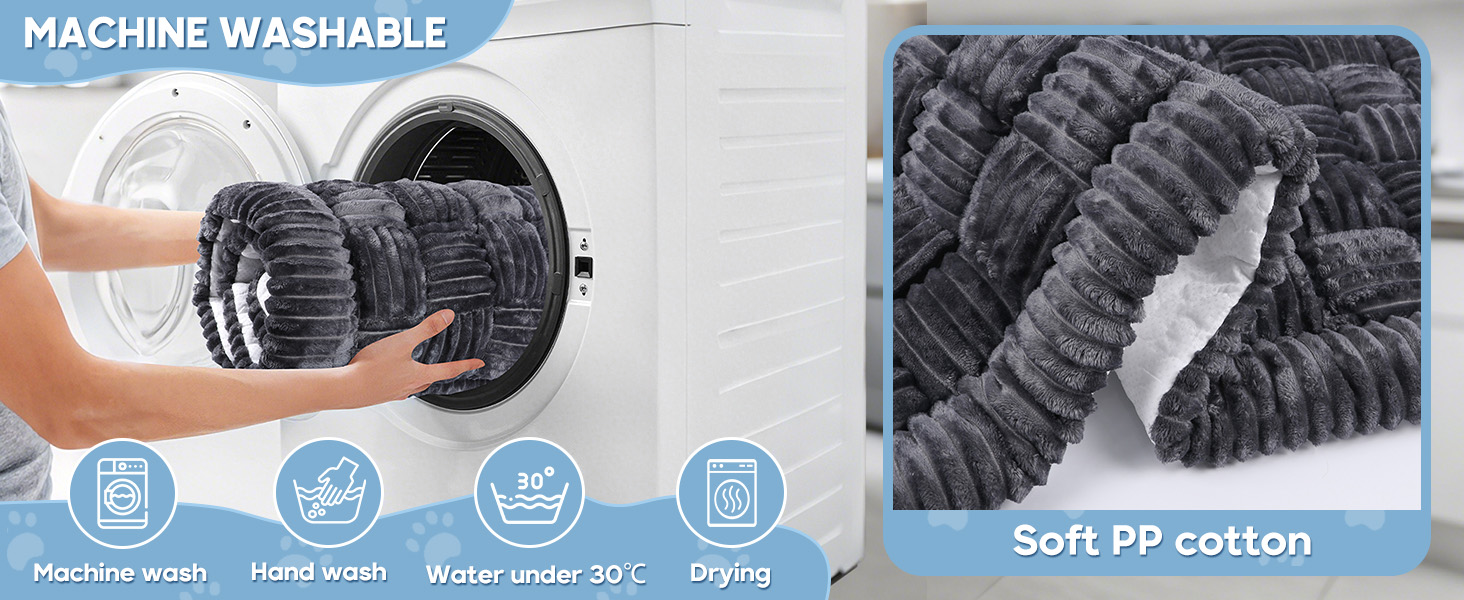 Килимок для собак у машину Loiion, захист заднього сидіння, чорно-білий, 127x62.5 см