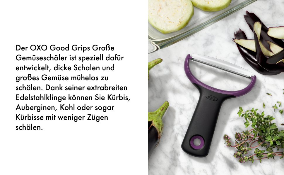 Набір овочечисток OXO Good Grips 3 шт. з нержавіючої сталі (великий, Y-подібна)
