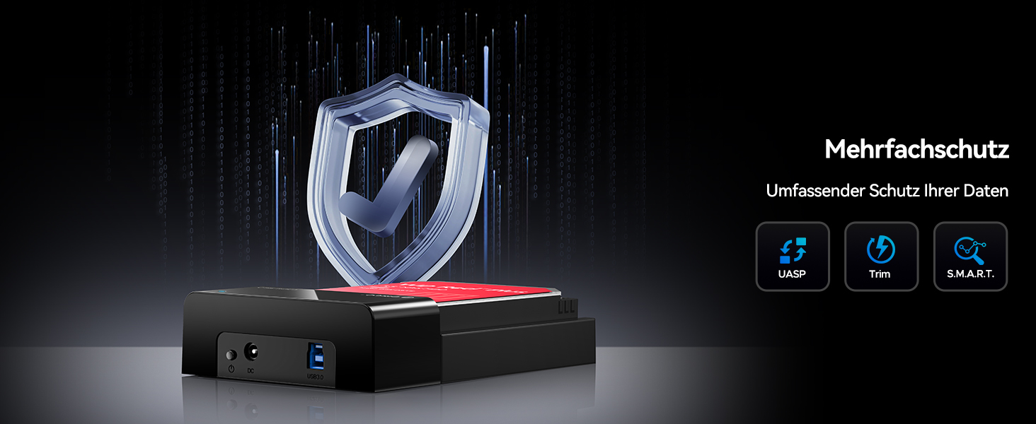 Зовнішня док-станція ORICO USB 3.0 SATA для HDD/SSD 2.5