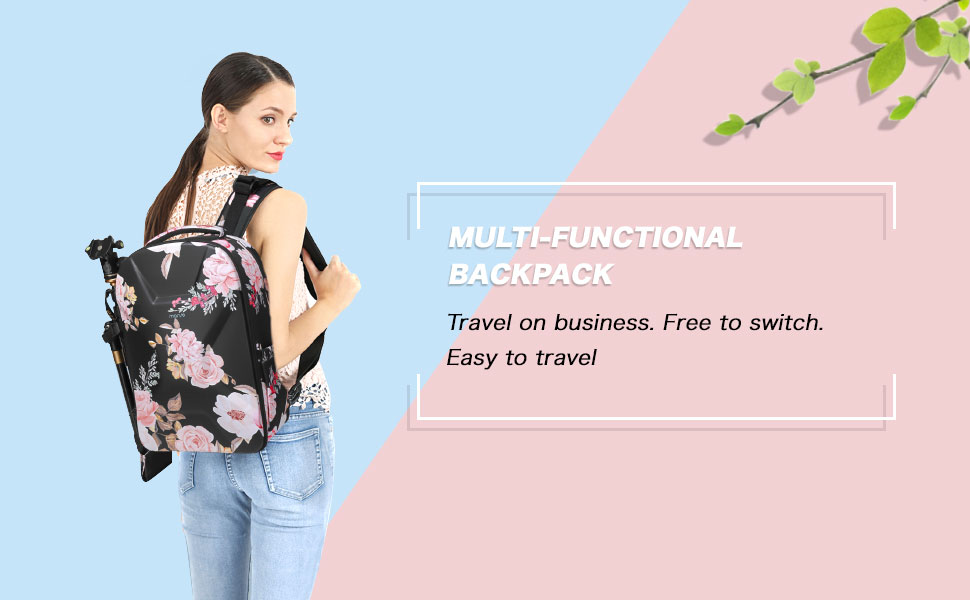 Рюкзак для камери MOSISO: DSLR, SLR, беззеркальні фотоапарати, дрони DJI Mavic, ноутбук, водонепроникний, з тримачем для штатива, чорний