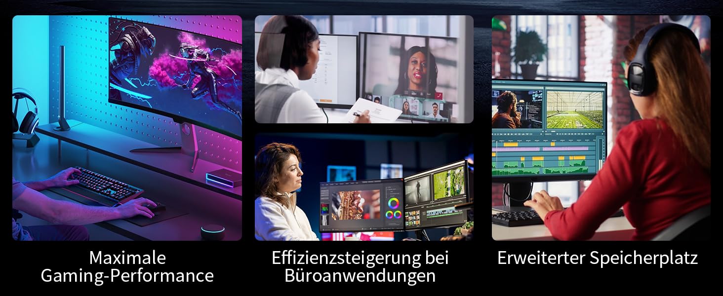 SSD NVMe M.2 PCIe Gen4 4TB з радіатором для PS5, ноутбука та ПК. Швидкість до 7400 МБ/с, 3D NAND TLC. Внутрішній SSD накопичувач