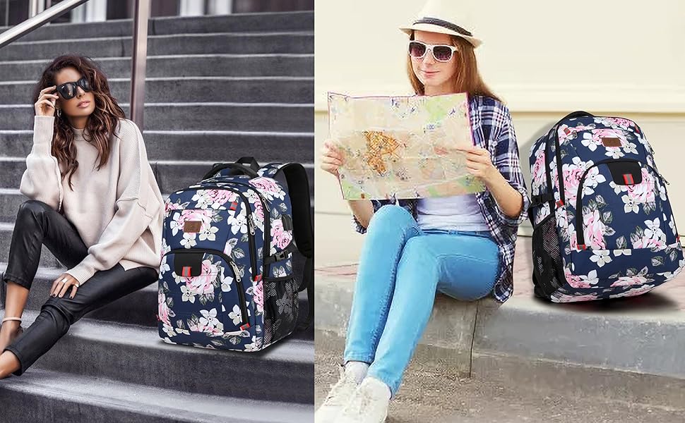 Рюкзак Cafele з RFID захистом, для ноутбука 17.3