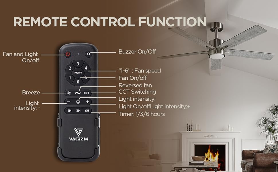 Стеляний вентилятор з підсвічуванням та пультом керування: 132 см, сучасний дизайн для спальні, регульована колірна температура LED, тихий DC двигун, для приміщень та вулиці, 220~240V, сірий