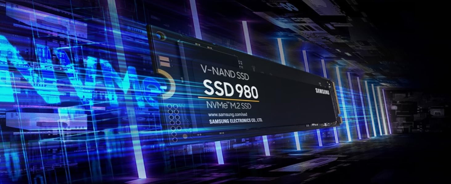 SSD Samsung 980 NVMe 1TB M.2 PCIe 3.0 – Швидкий накопичувач для ігор та щоденних завдань