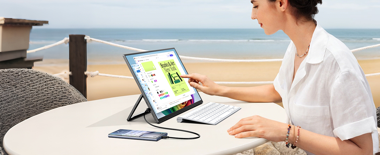 UPERFECT Монітор Портативний 15.6