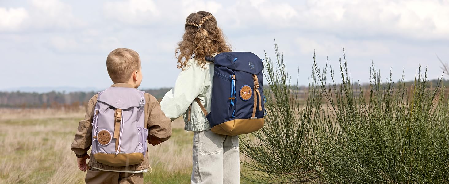 Дитячий рюкзак LÄSSIG для садка та прогулянок - об'єм 9 літрів, темно-синій