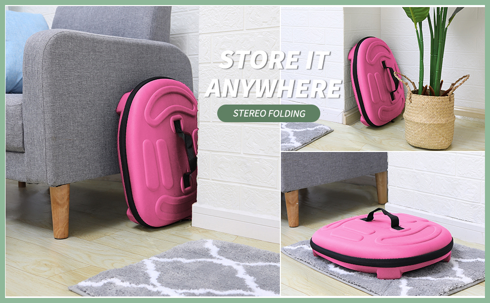 Складана переноска для котів та маленьких собак, рожева переноска-сумка для тварин з м'яким матом