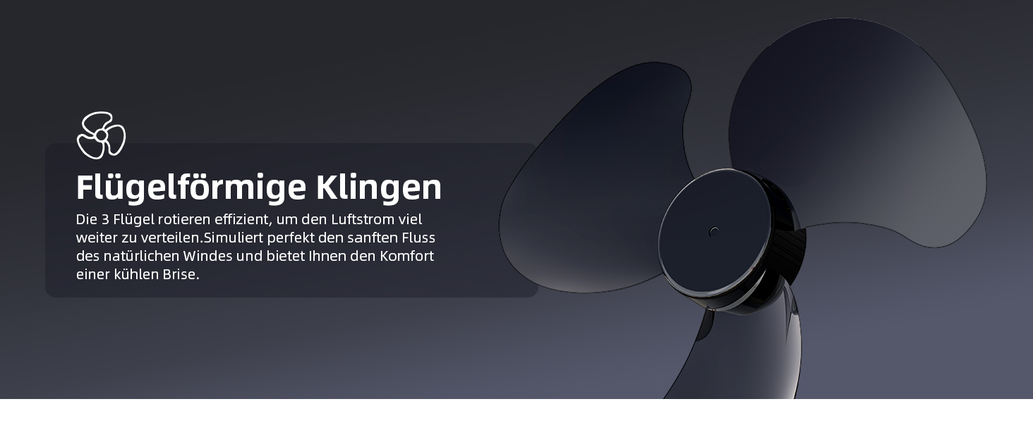 Вентилятор Koonie 10000 mAh з кліпсою, 20 см, портативний, USB, акумулятор, 4 швидкості, 360° оберт, тихий, для дому, офісу, дитячої коляски, кемпінгу, гроу-тенту, чорний