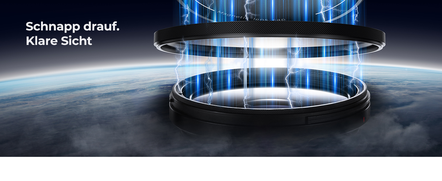 CPL фільтр K&F Concept 77mm: кругла поляризаційна фільтр з магнітним кріпленням, HD скло з Nano-Xcel покриттям