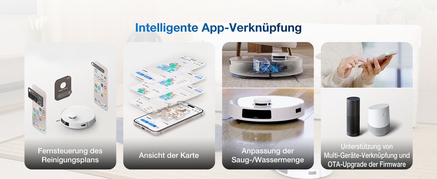 Робот-пилосос Ecovacs DEEBOT T30C Pro Omni GEN 2: пилосос-мийник, 15400Pa, автопорожнення, гаряча сушка, 200хв роботи, для шерсті тварин та килимів