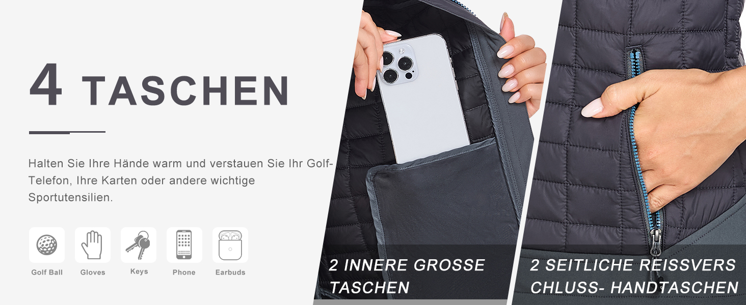 Жіноча тепла куртка Little Donkey Andy Puffer з водовідштовхувальним покриттям для активного відпочинку, хайкінгу та бігу (S, Зелений)