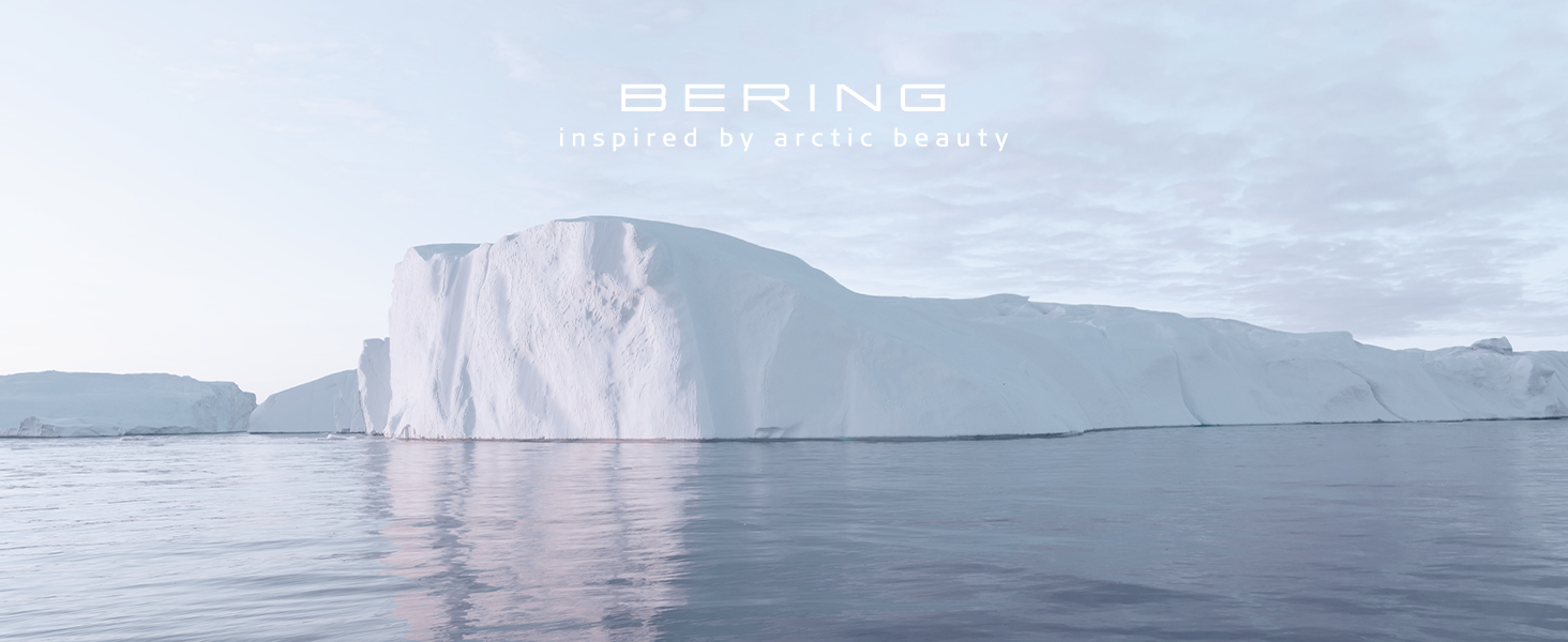 Годинник Bering для жінок Solar | Сонячний годинник на зап'ястя 31 мм з корпусом та циферблатом з нержавіючої сталі | Браслет Milanais | Сапфірове скло | 5 ATM | 14631 14631-307