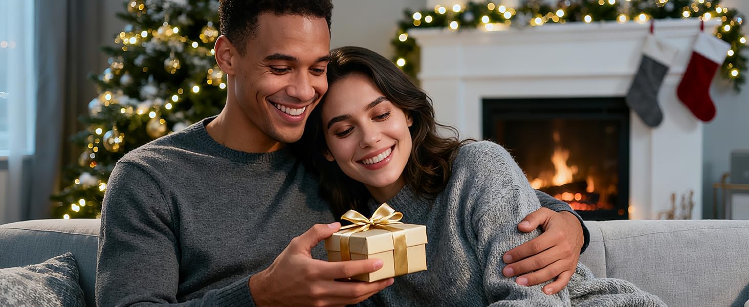 Електричний грієчка для рук Gaiatop 8000mAh з LED-ліхтариком, 2 шт. Магнітний, 3 температури, швидкий нагрів, для жінок, сім'ї, активного відпочинку, чорний