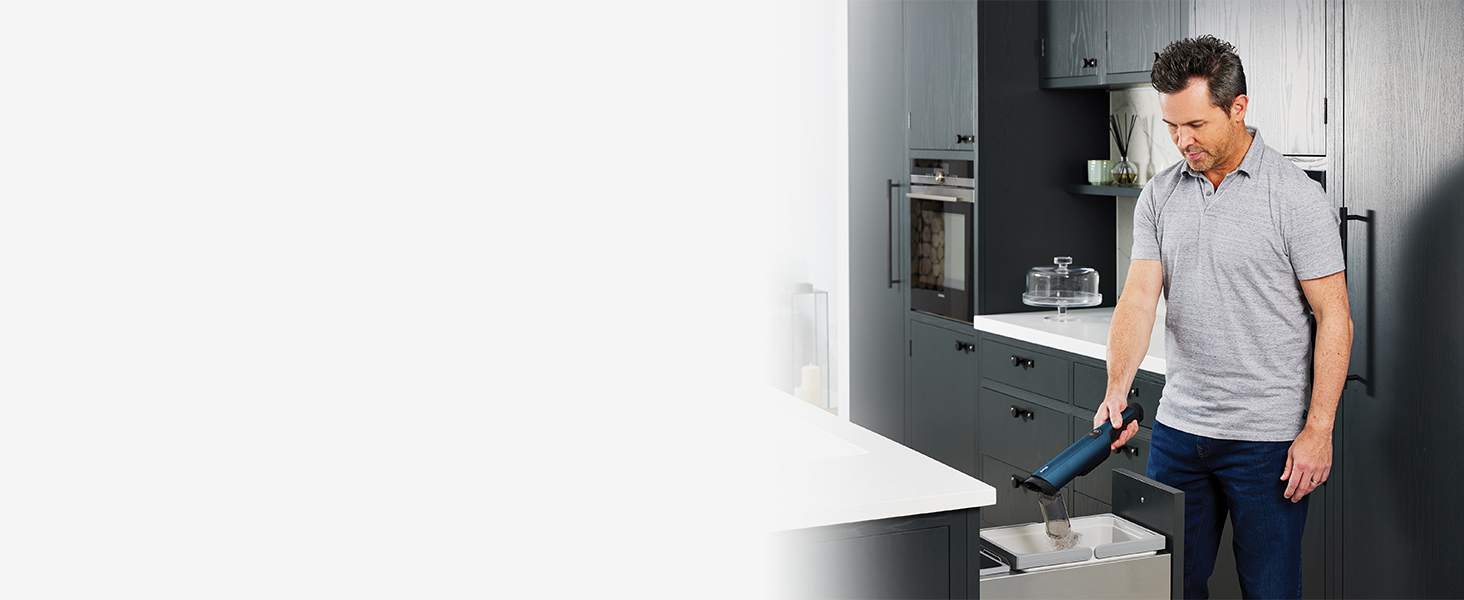 Shark WandVac 2.0: Бездротовий міні-пилосос, блакитний (WV270EU)