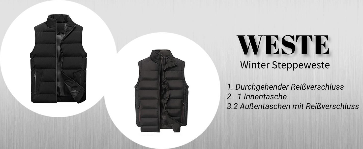 Чоловіча степкова жилетка YOUTHUP для зими, спорту та відпочинку. Тепла безрукавка з коміром, червона, L. Модель LHB-01