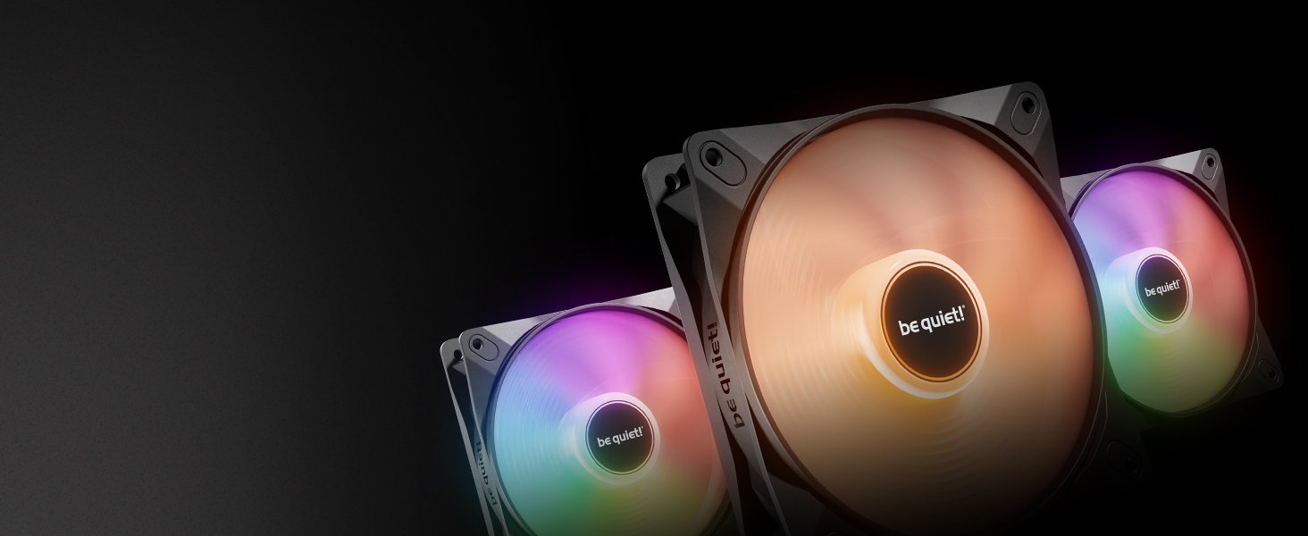 Корпус для ПК be quiet! Pure Base 501 LX (чорний) з 2 вентиляторами Pure Wings 3 140mm PWM, USB 3.2 Gen 2 Type-C, підтримкою вертикальної установки відеокарти