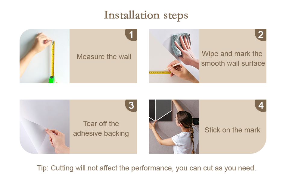 Акустичні панелі JBER для стін самоклеючі, шумопоглинаючі 3D-панелі для студії, офісу та дому, гексагональні (12 шт), 30×30×1 см, чорно-білі