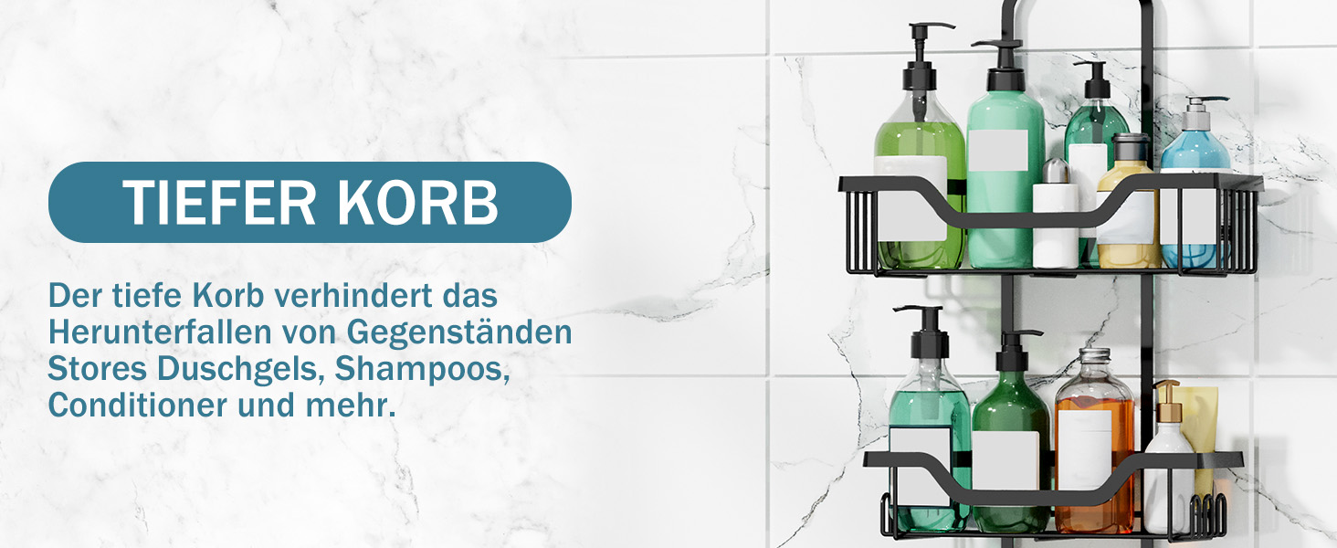 Настінна поличка для душу з тримачем для зубних щіток, нержавіюча сталь, 12 гачків, без свердління, органайзер для ванної кімнати